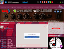 Tablet Screenshot of mkkwebradio.com.br